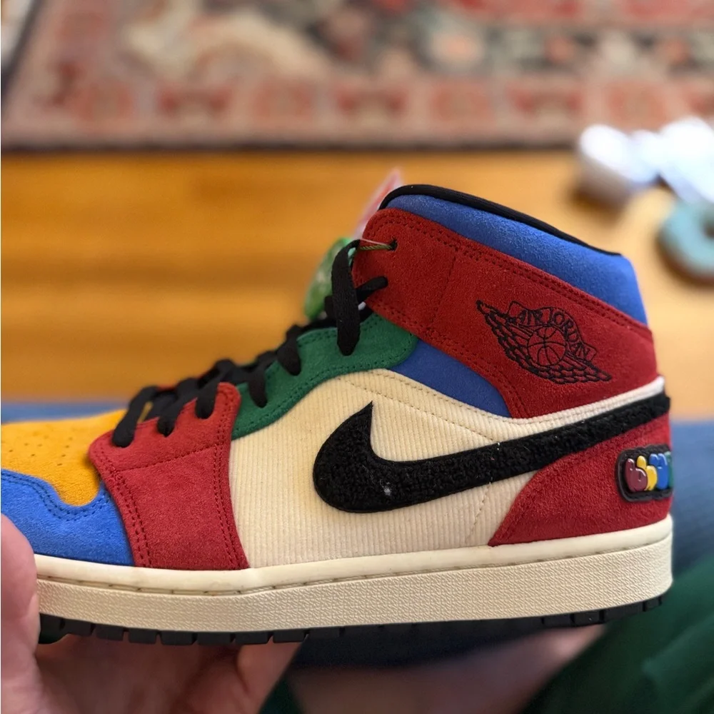 NWT Blue the Great Jordan 1 Fearless Mid